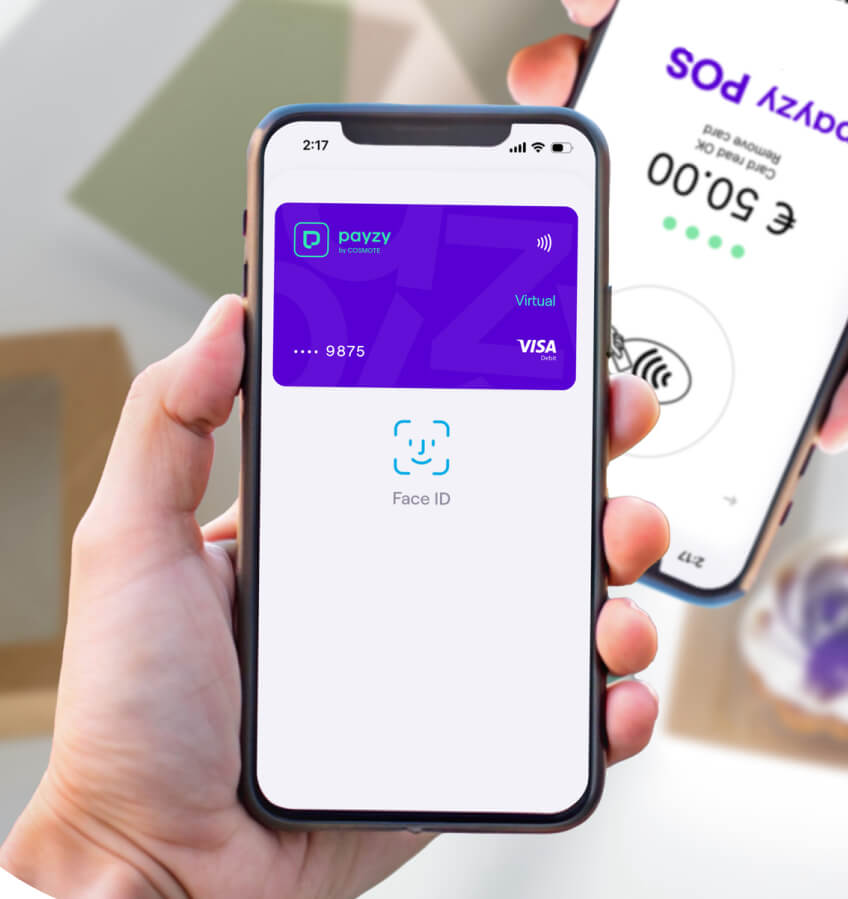 συναλλαγές χωρίς προμήθεια με payzy pro app